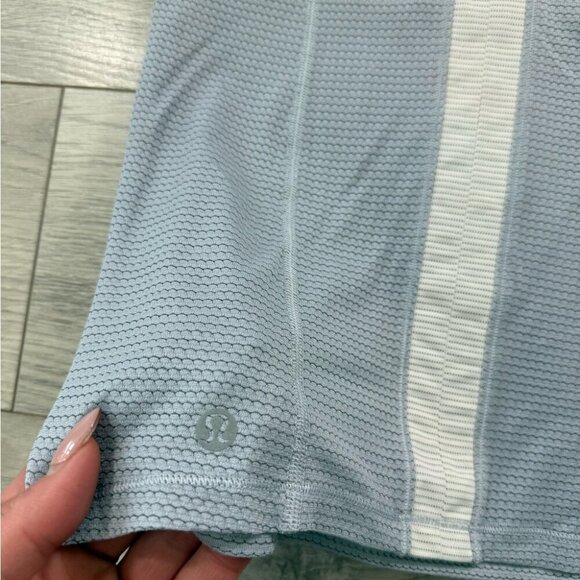 Lululemon Pedal To The Medal Singlet Tank Top Silver Fox / Angel Wing - Picture 10 of 12